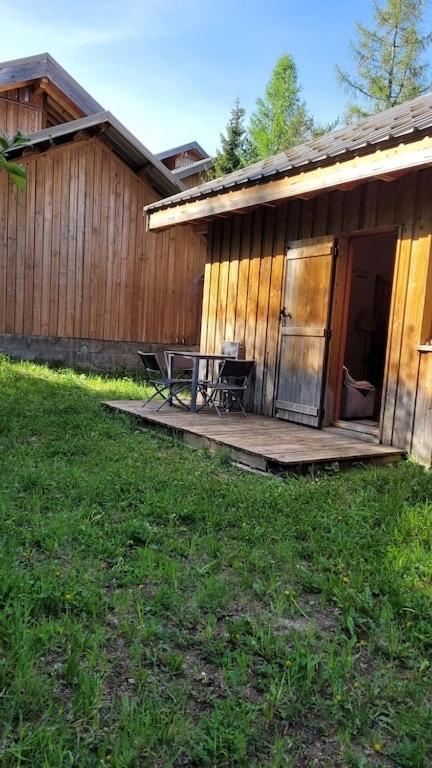 Chalet By Sophie Superdevoluy Avec Piscine SuperDevoluy Exterior foto